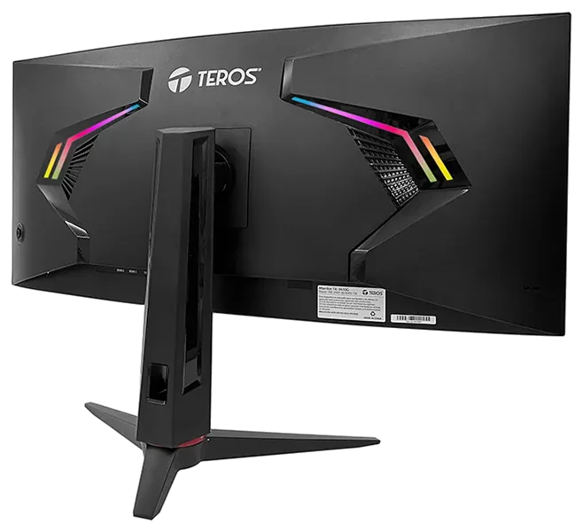TEROS TE-3412G — rear view with the metal stand